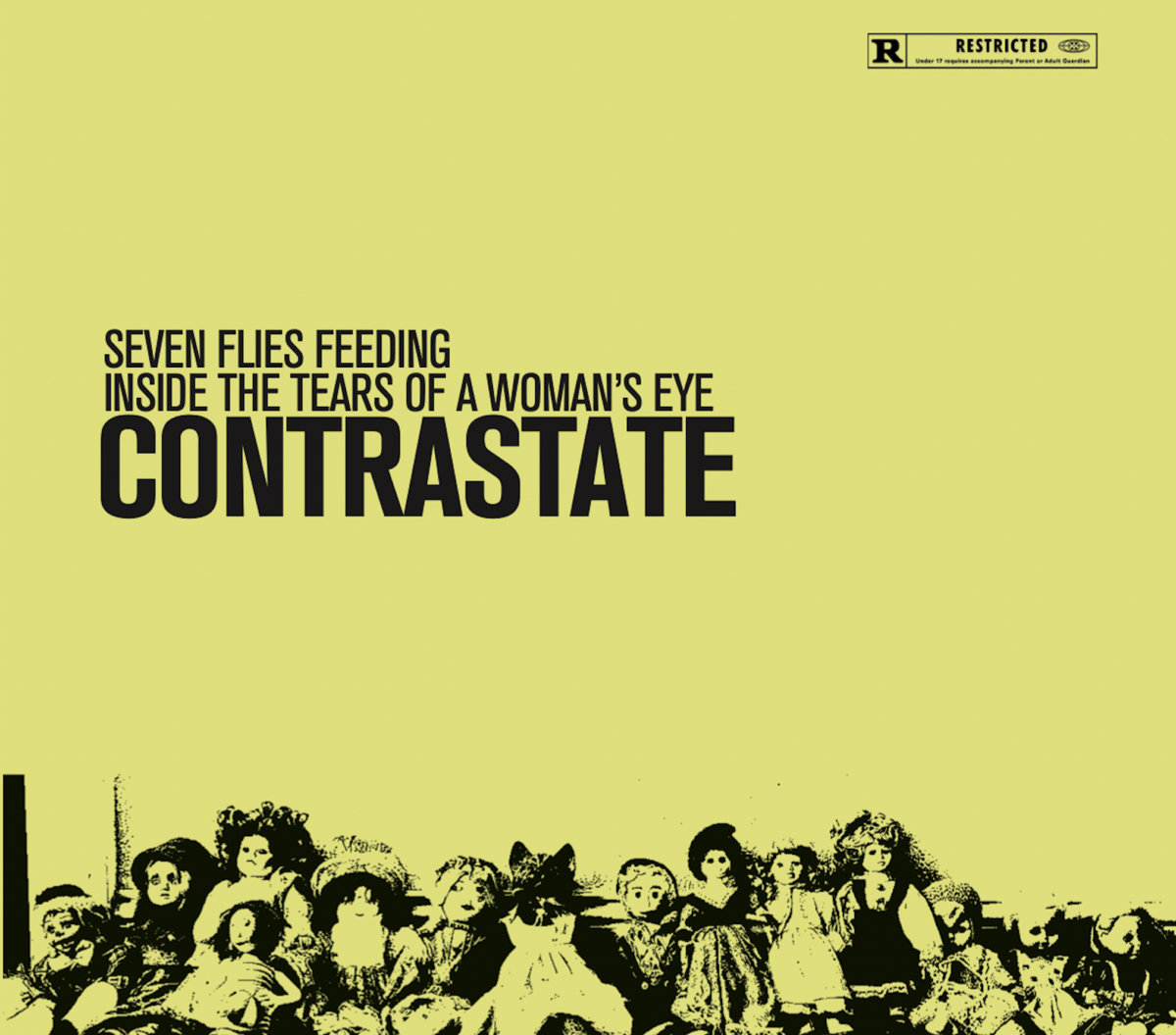 Seven Flies feeding inside the Tears of a Woman's Eye